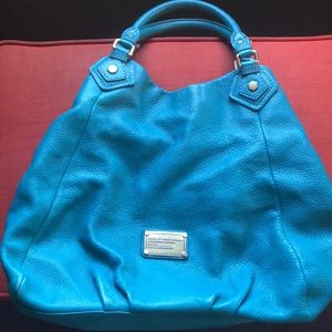 Marc by Marc Jacobs turquoise tote bag